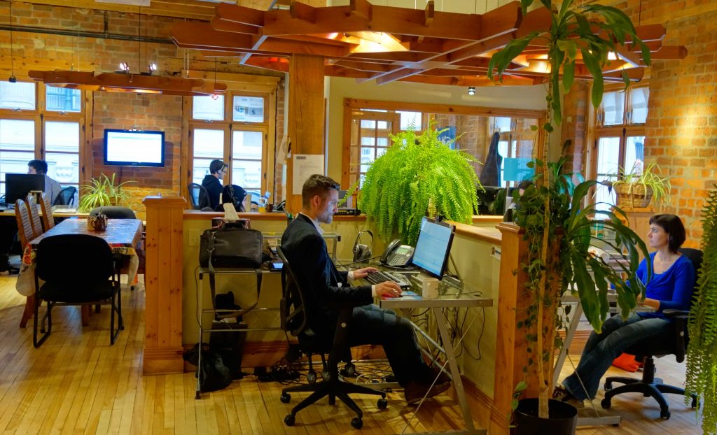 Intérieur des bureaux SVI eSolutions