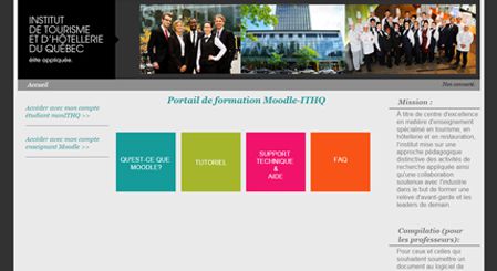 Image du portail de formation ITHQ