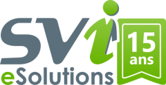 SVI eSolutions - RGB 72dpi - 15ans Logo SVI eSolutions 15 ans